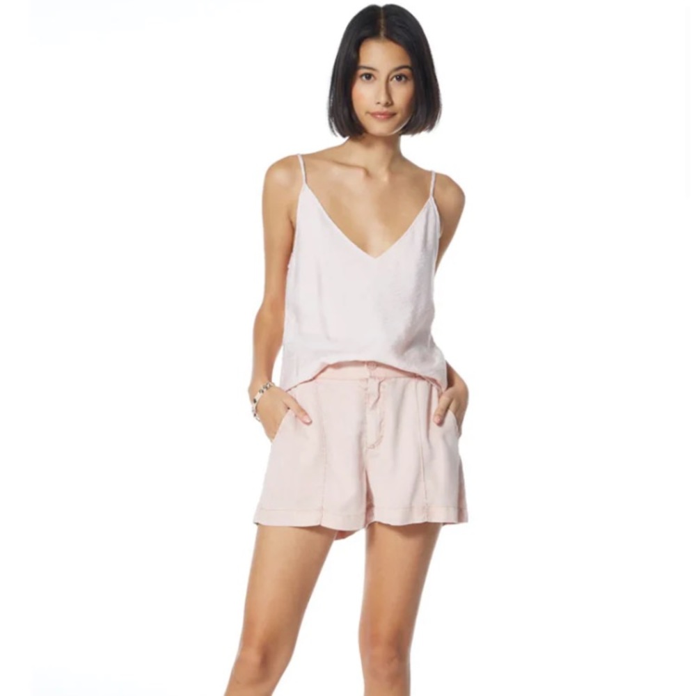 New Young Fabulous & Broke Pink Clay Parachute Cami